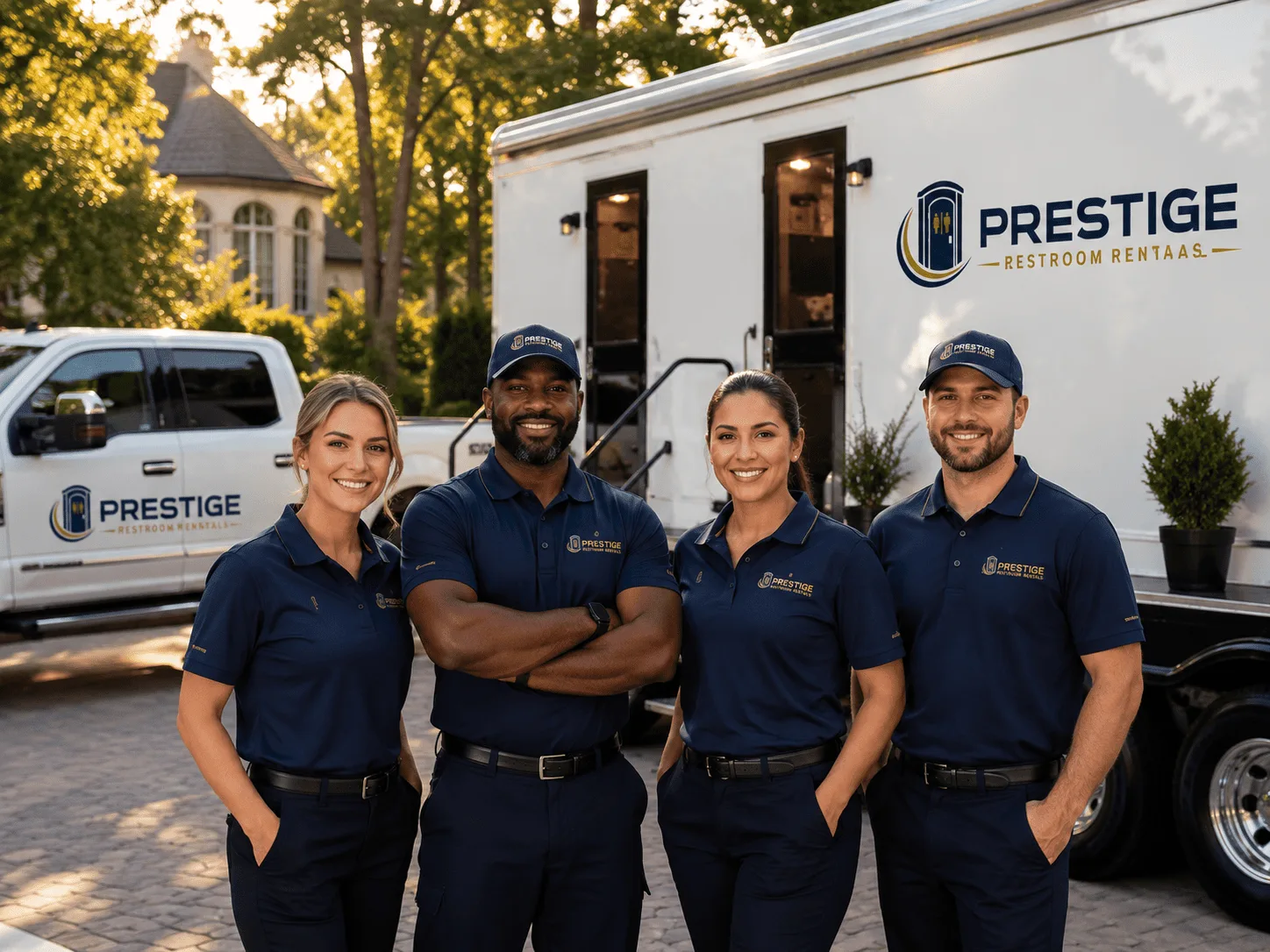 Trusted Luxury Portable Restrooms company in Champion, MI